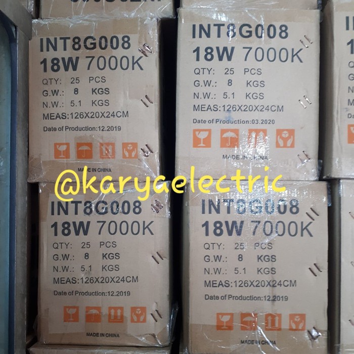 Jual LAMPU TL T8 18WATT INLITE TUBE LED 18 WATT 120CM INT8G008 | Shopee ...