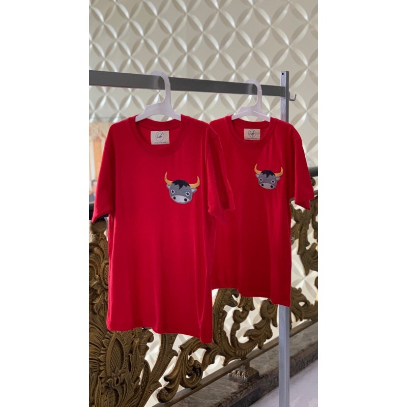 Jual Tshirt Polos CNY with Patch / Kaos Polos dengan Patch Edisi Imlek