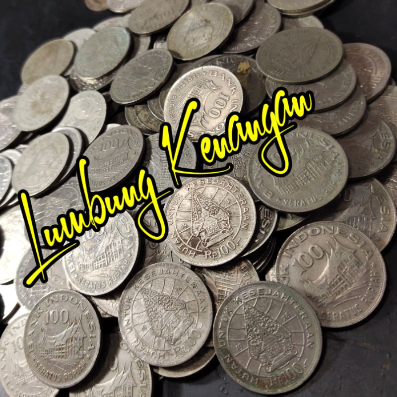 Jual uang kuno koin 100 Rupiah Tipis 1978 | Shopee Indonesia
