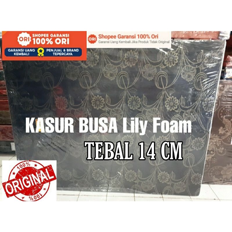 Jual Kasur Busa Murah Lily Foam Tebal 14cm Uk 90, 120, 140, 160 (JAWA ...