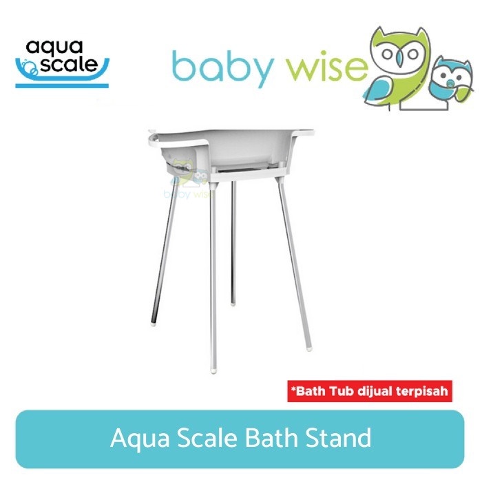 Aqua scale bath and hot sale stand