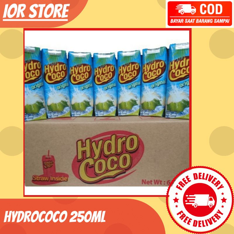 Jual Hydro Coco Original Minuman Air Kelapa Hydrococo 250ml Shopee Indonesia 7215