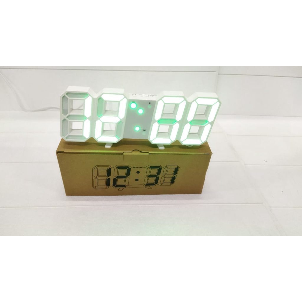 Jual Big Sale!. Yukshoping Jam Dinding Digital 3d Clock Led Meja 