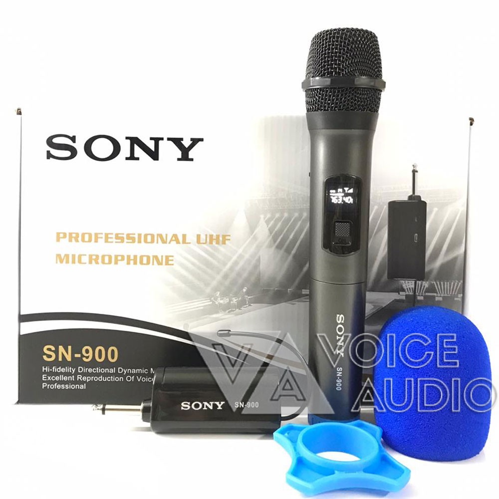 Jual Mic Wireless Sony SN 900 Microphone Karaoke Tanpa Kabel SN900 ...