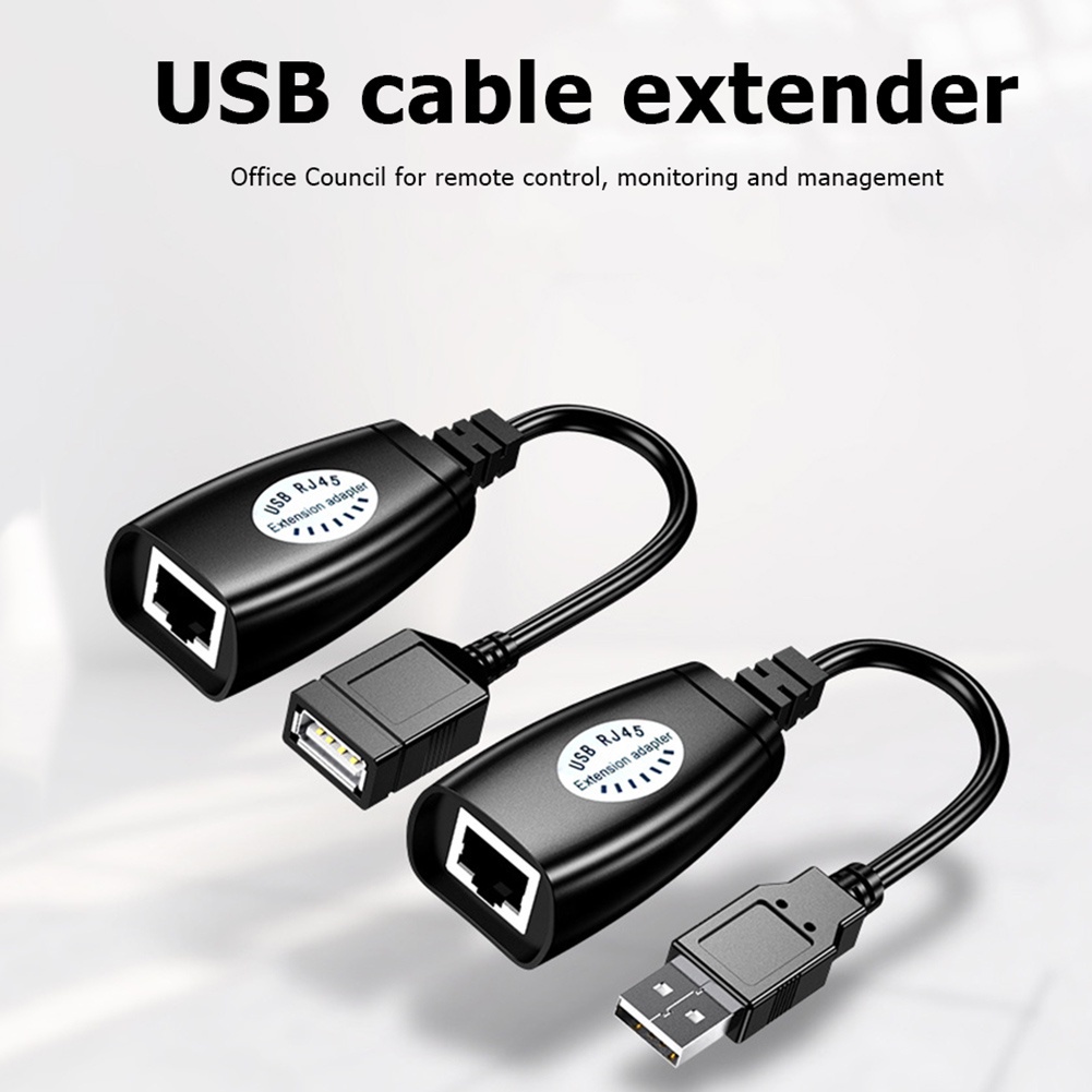 Jual USB Extender 50 Meter (By Cabel Lan RJ45 Cat 5e/6e) Shopee Indonesia