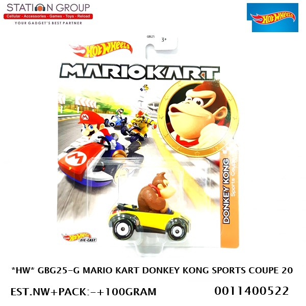 Jual HOT WHEELS HW GBG25G MARIO KART DONKEY KONG SPORTS COUPE 20