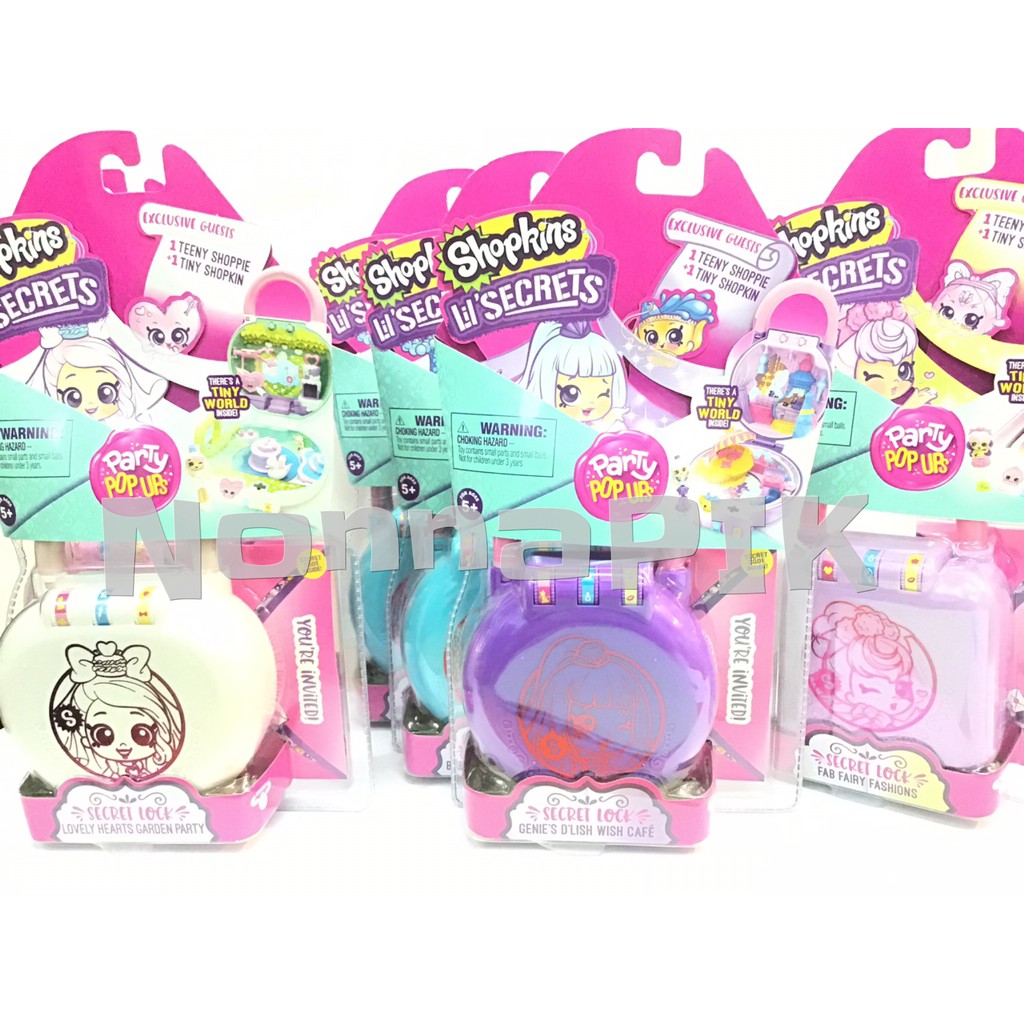 Shopkins secret hot sale lock