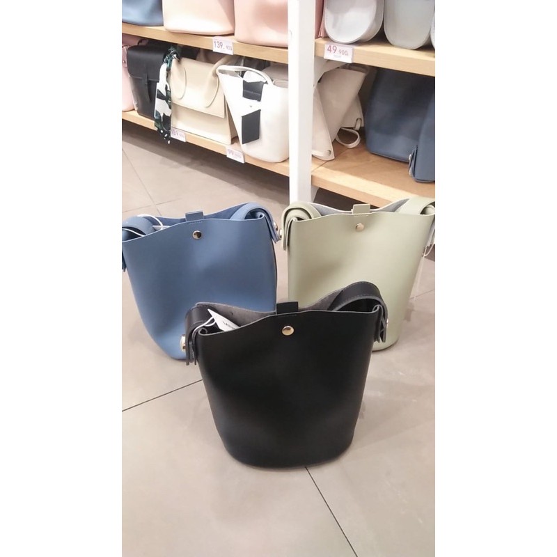 Bucket bag store miniso