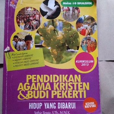 Jual Buku Pendidikan Agama Kristen Dan Budi Pekerti Kelas 1 Sma Edisi ...