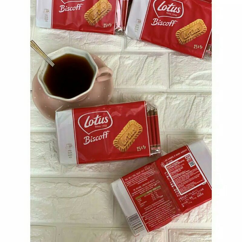 Jual Lotus Biscoff Biscuit 250gr : 32pcs | Shopee Indonesia