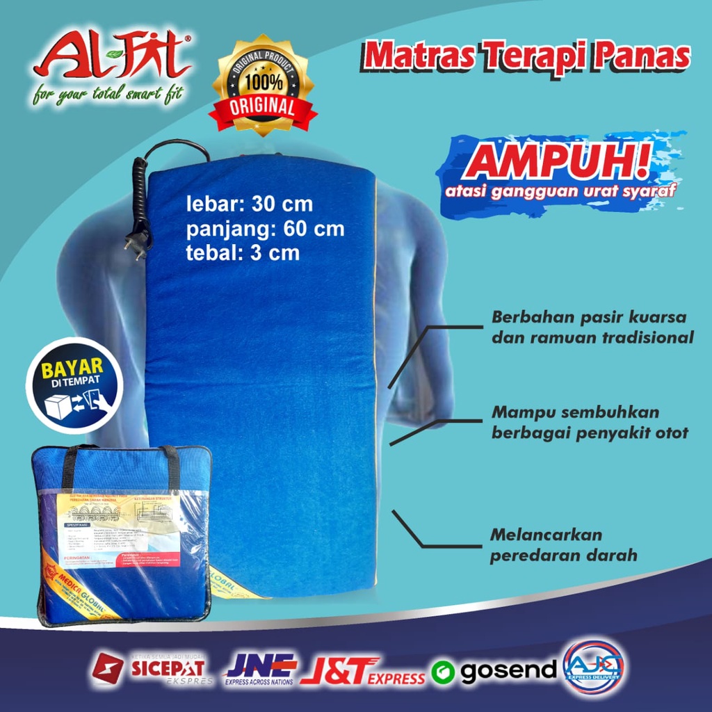 Jual Alat Fisioterapi Sabuk Bantal Panas Panjang Medica Pemanas Terapi