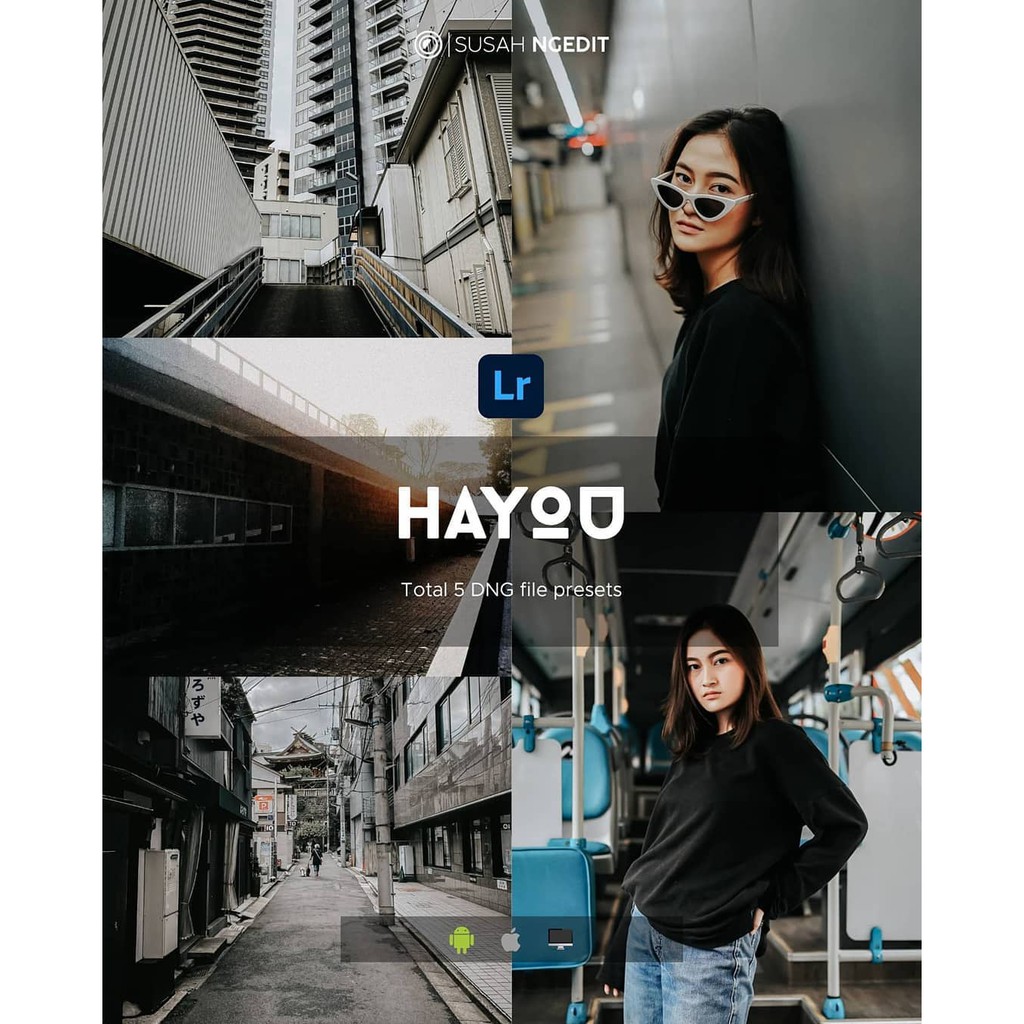 Jual Preset Lightroom Premium Hayou Pc Ios Android Shopee Indonesia