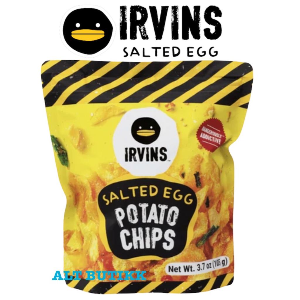 Jual IRVINS SALTED EGG POTATO CHIPS 95 GRAM | PRODUCT OF SINGAPORE ...