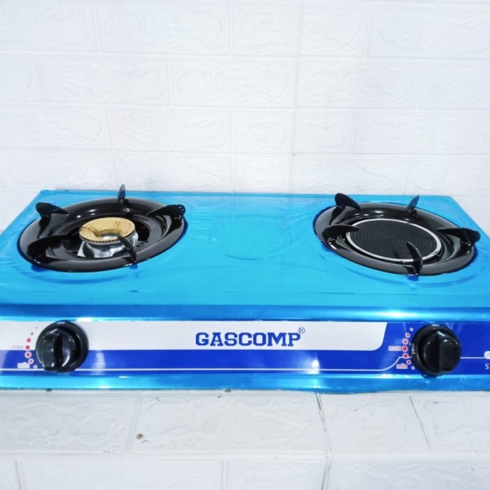 Jual Kompor Gas 2 Tungku Bara GASCOMP ST-02 - 2T MIX BARA | Shopee ...