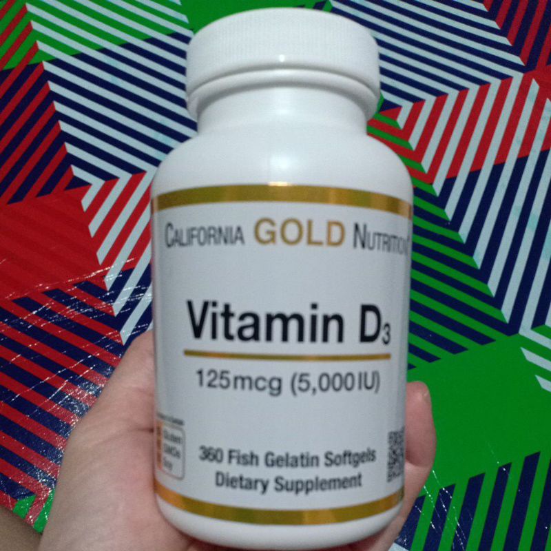 Jual California Gold Nutrition Vitamin D3 (5000iu) | Shopee Indonesia