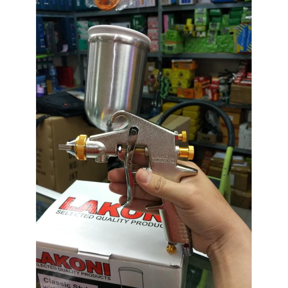 Jual Spray Gun Lakoni Fantasy F Spray Gun Tabung Atas F G Shopee Indonesia