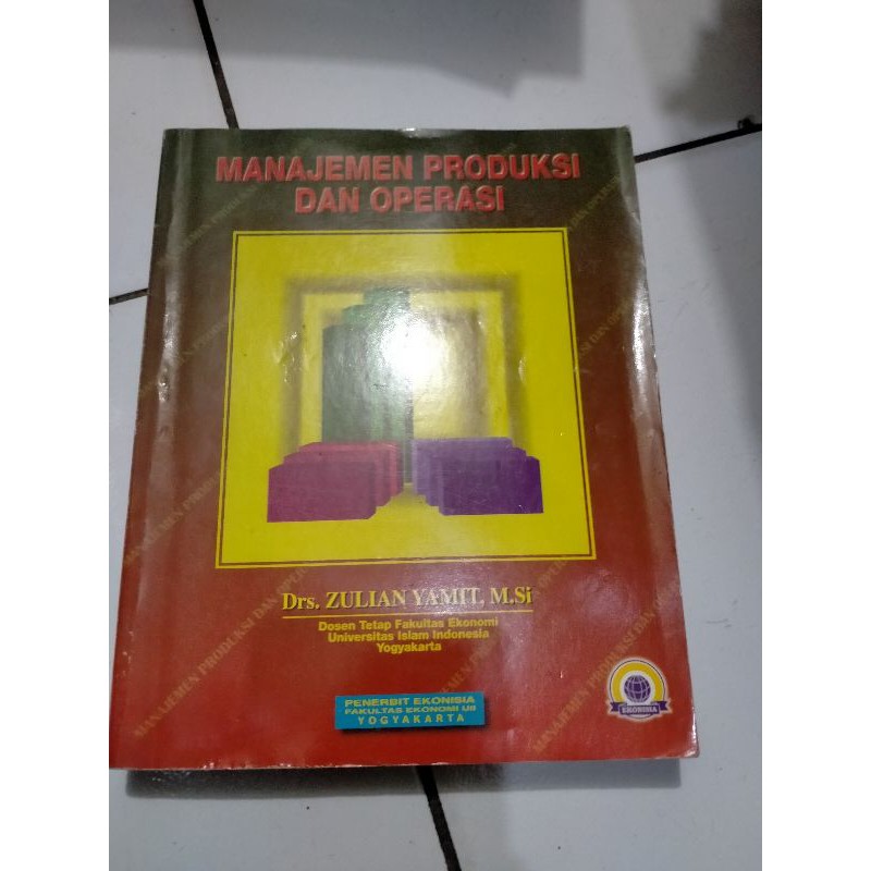 Jual Manajemen Produksi Dan Operasi Zulian Yamit Shopee Indonesia