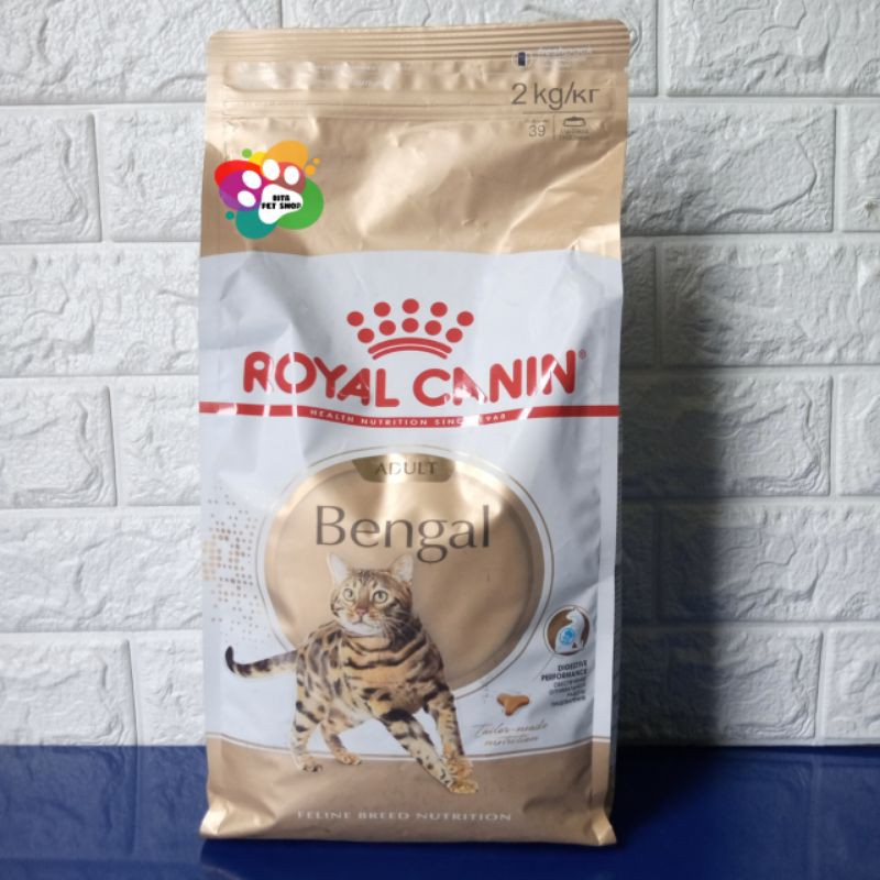 Jual Royal Canin Bengal 2kg / Cat Food / Dry Food / Makanan Khusus