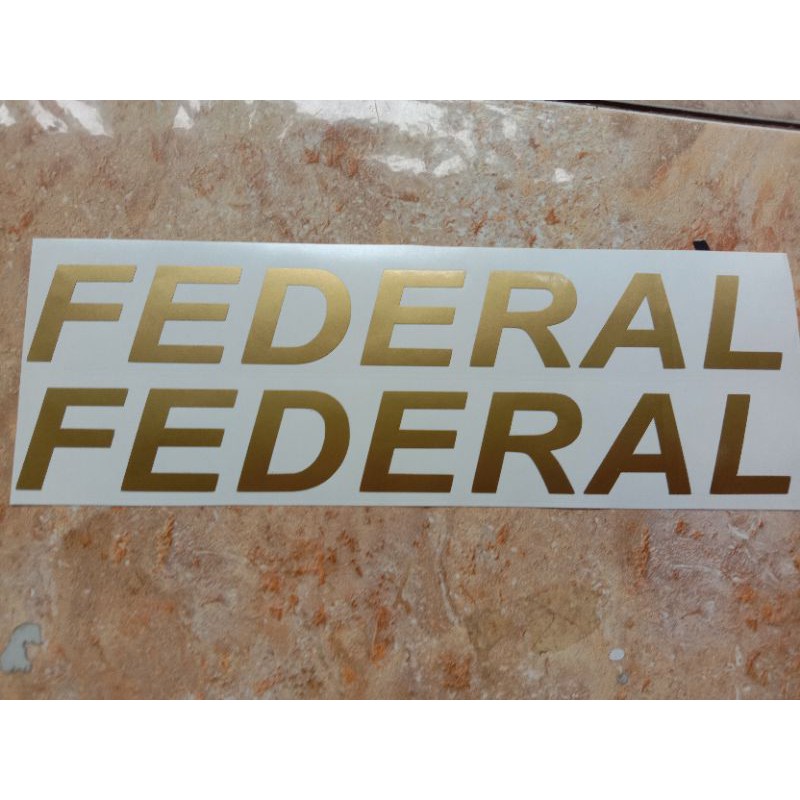 Jual Cutting Sticker Sepeda Federal 25cm | Shopee Indonesia