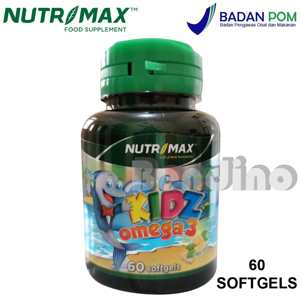 Jual Nutrimax Kidz Omega 3 60 Softgels Vitamin Omega3 Otak Anak Kids