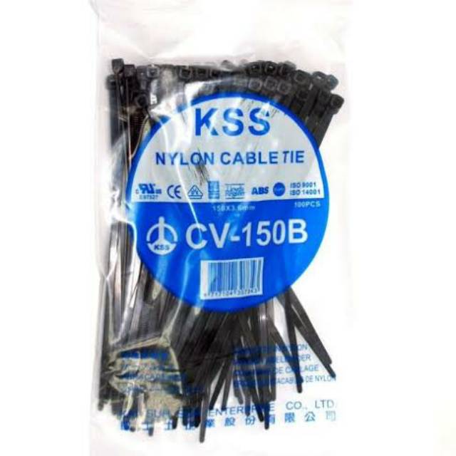 Jual CABLE TIES/KABEL TIS KSS NYLON CV150B Shopee Indonesia