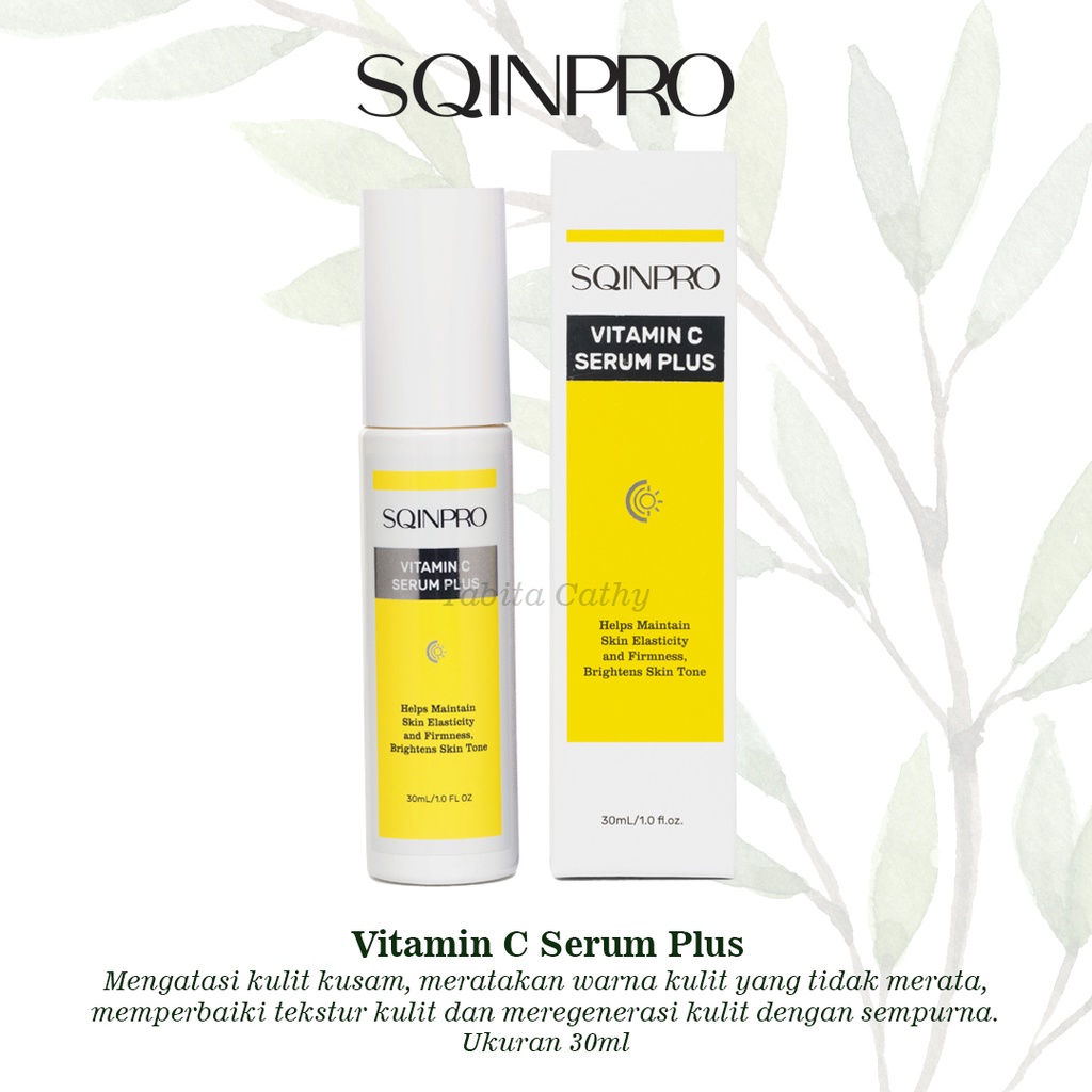 Jual Sqinpro Vitamin C Serum Plus ukuran 30ml ( besar ) Serum Wajah dan