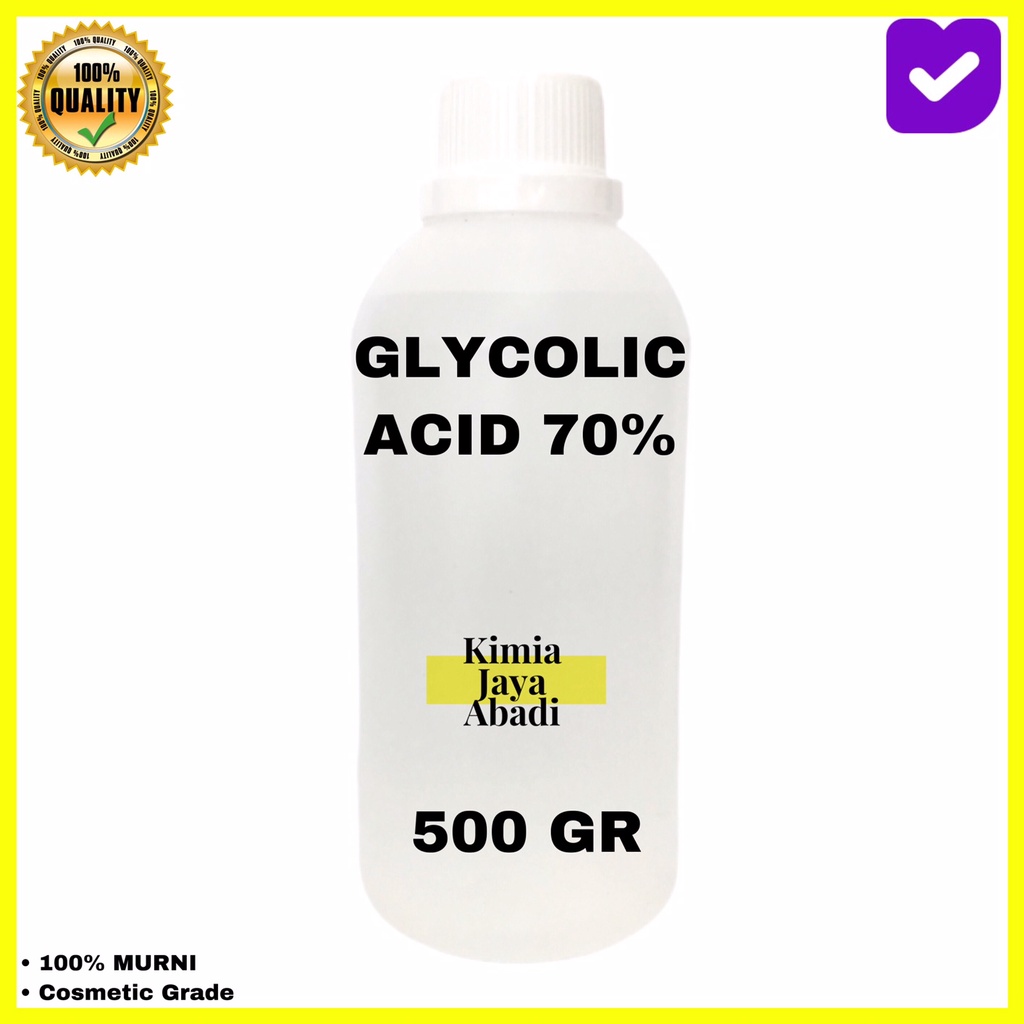 Jual Glycolic Acid 70% / Glycolic Acid Liquid / Asam Glikolat 500 gram ...