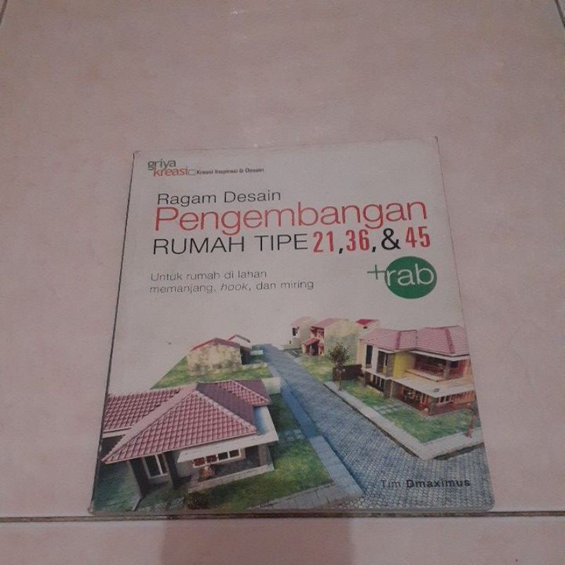 Jual Ragam Desain Pengembangan Rumah Tipe 21 36 & 45 + Rab | Shopee ...