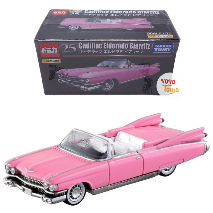 Tomica Premium N°25 Cadillac Eldorado Biarritz - 1:75 Rose - Boîte Neuve 2025