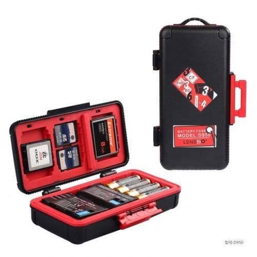 Jual kameracase lensgo camera memory card & battery case d950 case