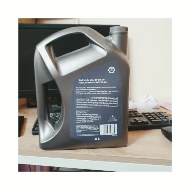 Jual SHELL HX ULTRA 5W30 API SP KEMASAN 4 LITER | Shopee Indonesia