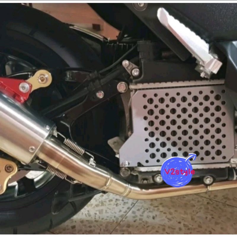 Jual Tutup Cover Radiator NMAX New & Old AEROX LEXI Soul GT CNC ...