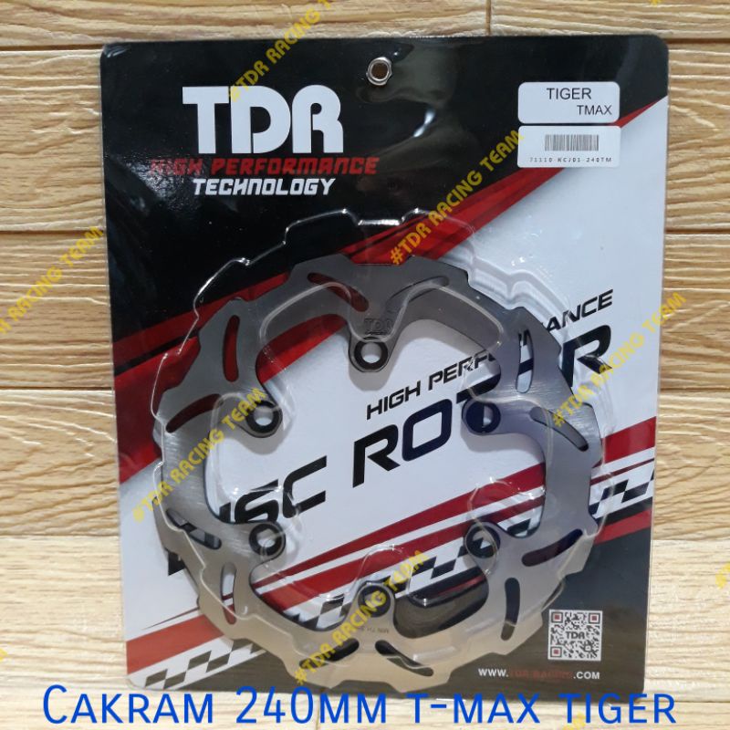 Jual DISC ROTOR 240MM TDR T-MAX TIGER | Shopee Indonesia