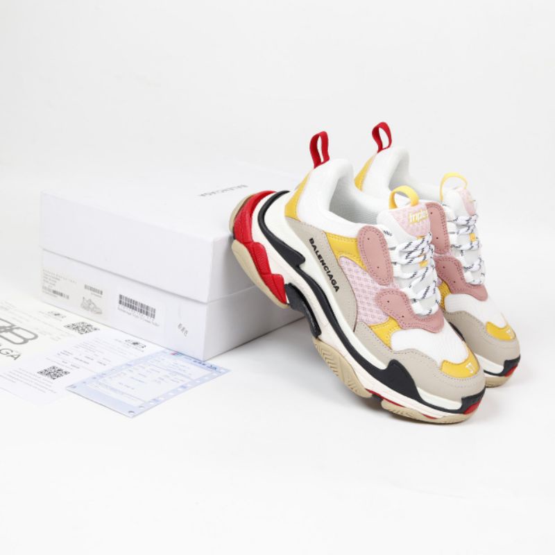 Balenciaga triple s rose jaune hotsell