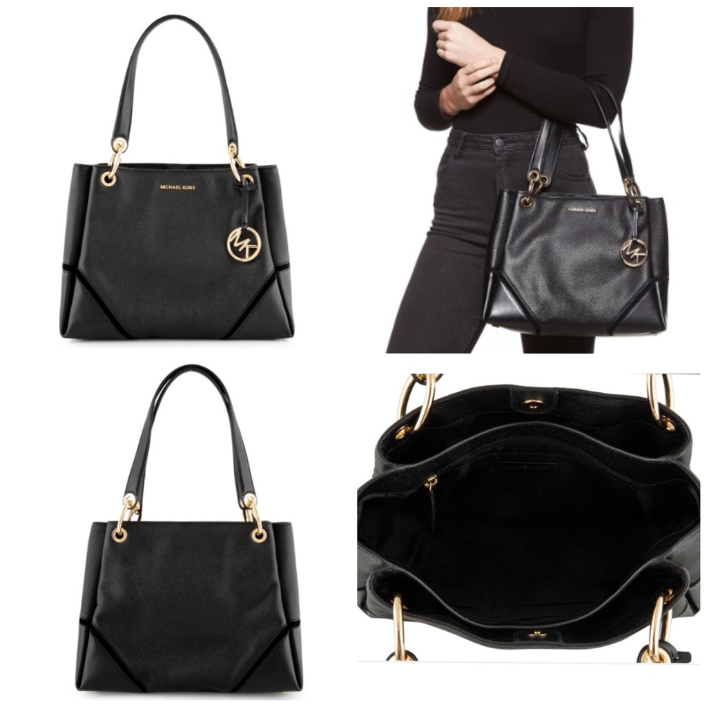 Mk nicole best sale large shoulder tote