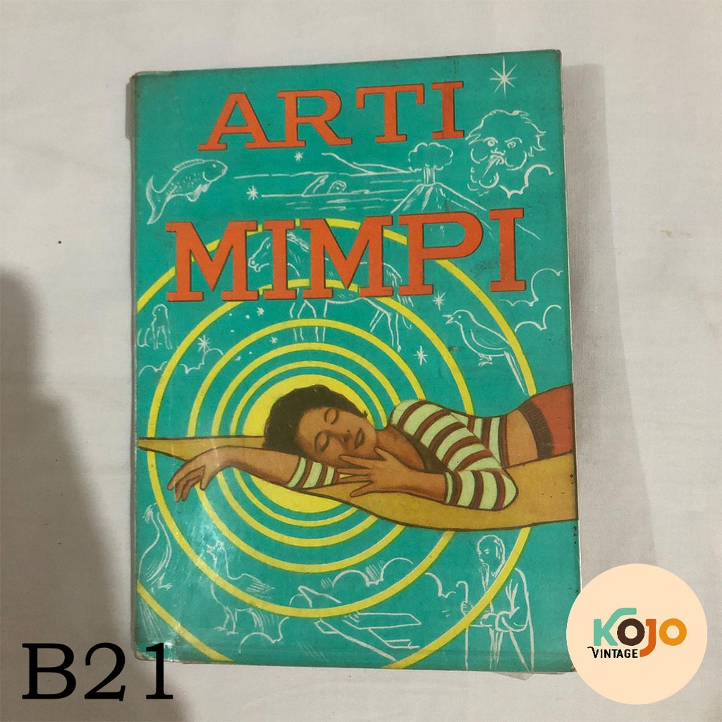 Jual Buku Antik Jadul Lawas Langka Arti Mimpi Shopee Indonesia 0699