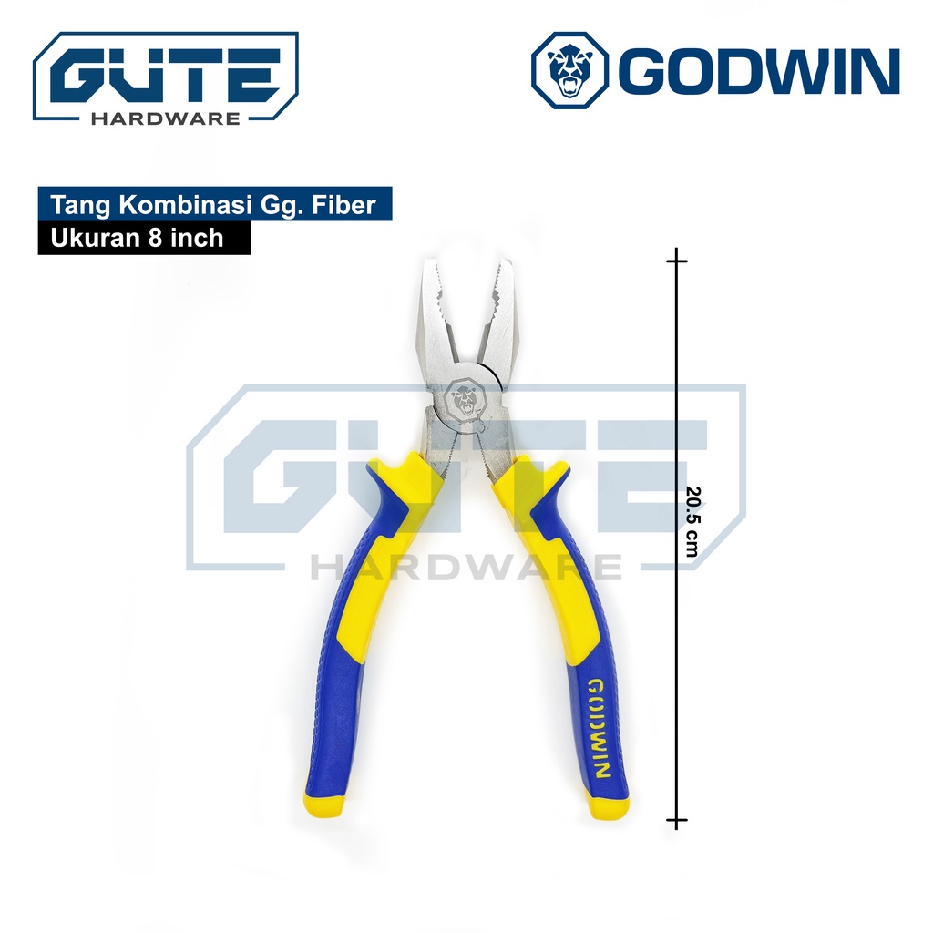Jual GUTE GODWIN Tang Kombinasi Tang Lancip Tang Potong - Multiguna ...
