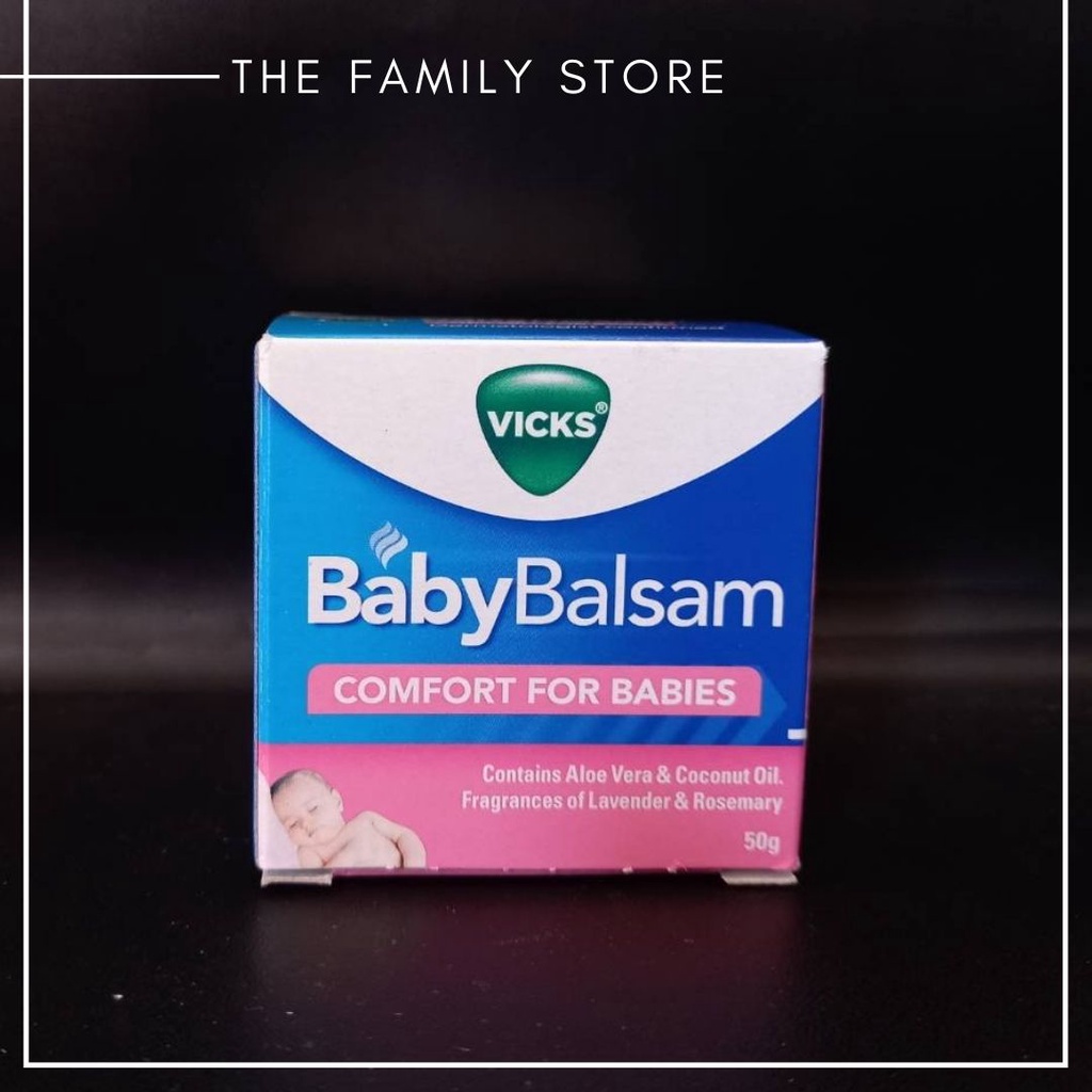 Jual Vicks Baby Balsam 50gr / Calming Rub Baby / Vaporub Baby / Balsem
