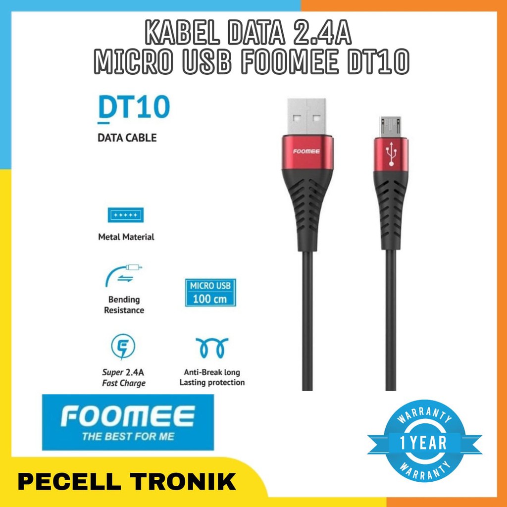 Jual Kabel Data Micro USB Cable Charger Casan Casing 2.4A Fast Charging ...