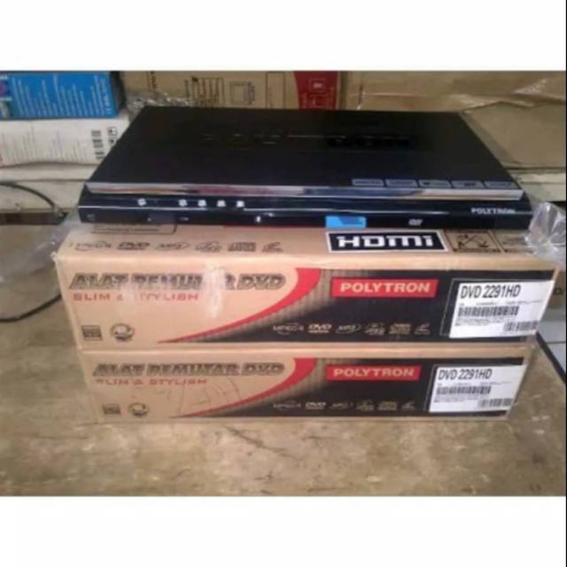 Jual DVD PLAYER HDMI POLYTRON ORIGINAL Shopee Indonesia