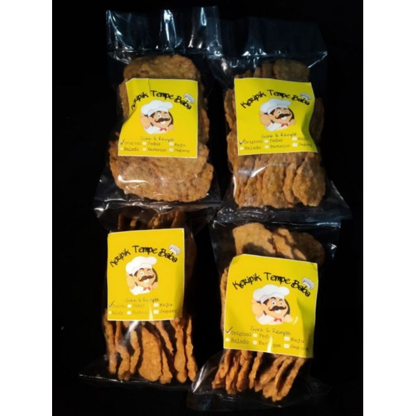 Jual Keripik Tempe Renyah Dan Gurih Rasa Original Khas Malang Shopee