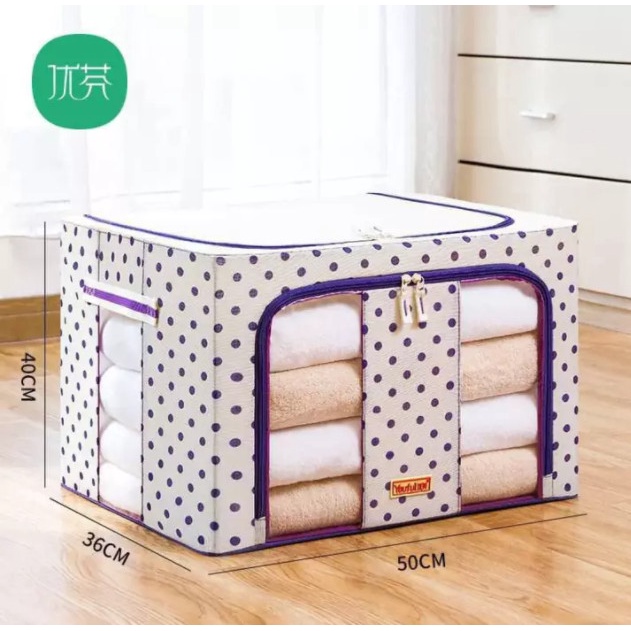 Jual Storage Box Bag Pakaian Box Serbaguna Lipat Tempat Baju Kotak ...