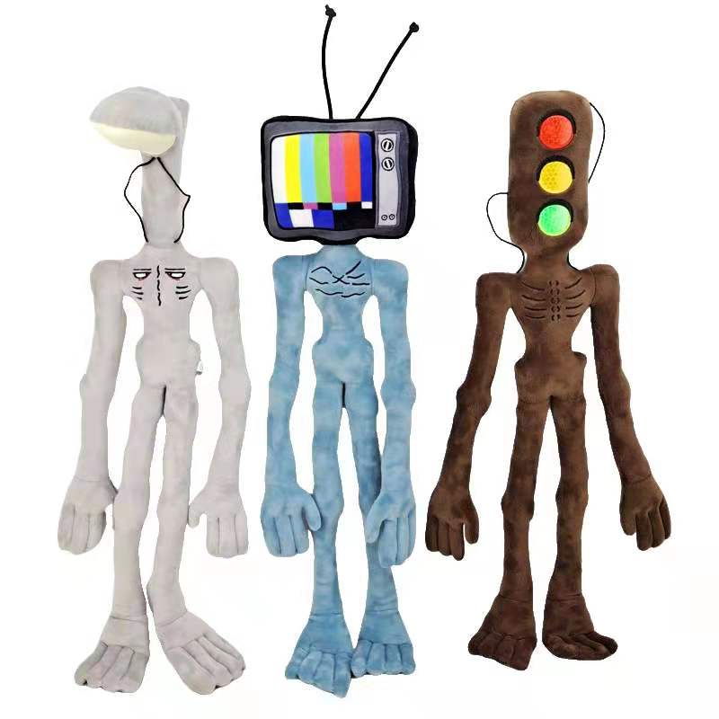 Jual 55CM Siren Head Plush Toys Bendable Cartoon Horror Figure