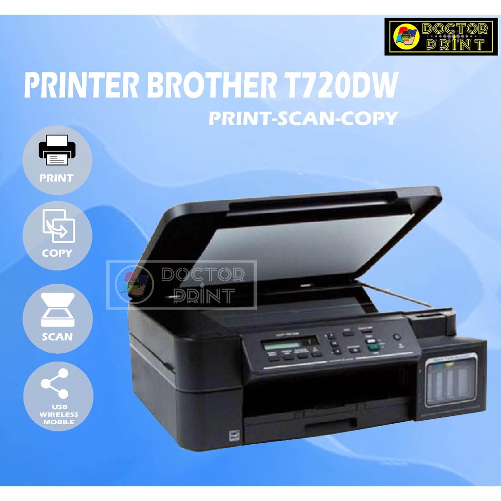 Jual Printer Brother DCP T720 DW InkTank Printer | Shopee Indonesia