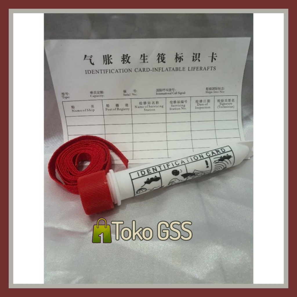 Jual Identification Card Tube Container for Liferafts | Shopee Indonesia