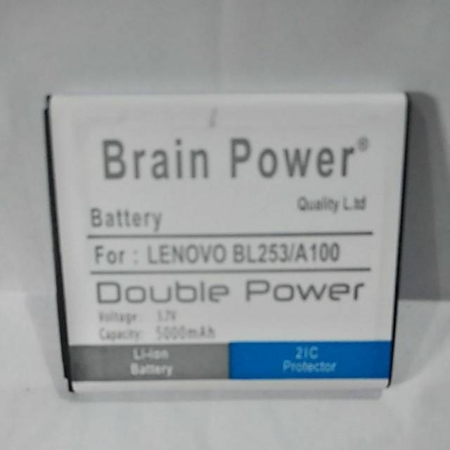Jual Baterai Lenovo ( BL253 ) A100 Double Power Battery | Shopee Indonesia