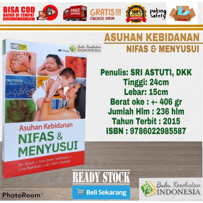 Jual Asuhan Kebidanan Nifas Dan Menyusui Pelengkap Buku Ukbi Ukni