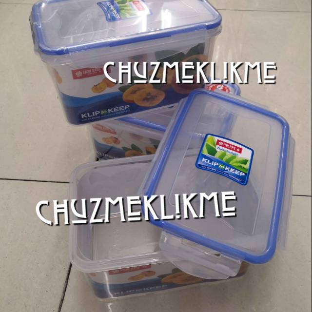 Jual Klip to keep lion star 1302 (2 liter)/Toples makan Klip to keep KP ...