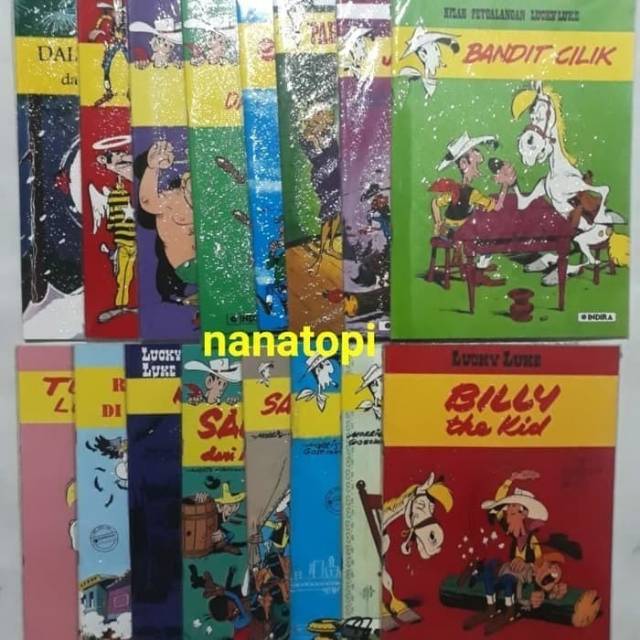 Jual Buku Komik Lucky Luke ( Buku Besar ) | Shopee Indonesia