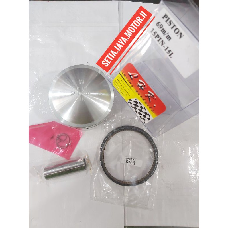 Jual Piston LHK racing 67.68.69.70.pen 15 lengkap 1set.piston kit LHK Shopee Indonesia